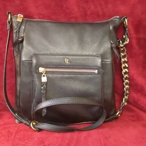 Elliot Lucca Black Crossbody Purse